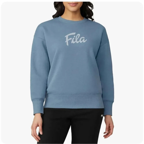 FILA Ladies' Logo Crewneck - Picture 2 of 7